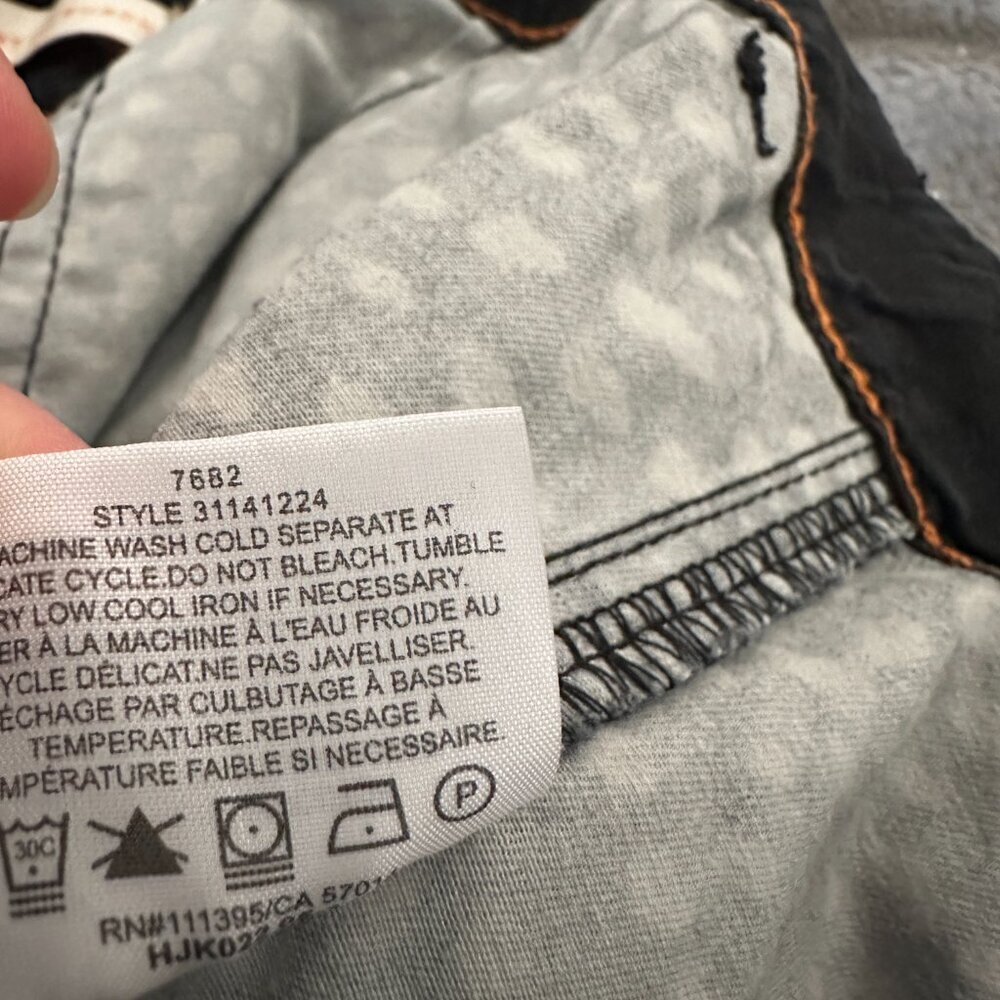 Tory Burch POny Walker Dotted Black White Cargo Pants Women's 28 - Picture 8 of 12